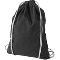 Solid Black - Front - Bullet Oregon Cotton Premium Rucksack (Pack Of 2)