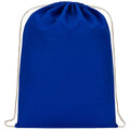 Royal Blue - Back - Bullet Oregon Cotton Premium Rucksack (Pack Of 2)