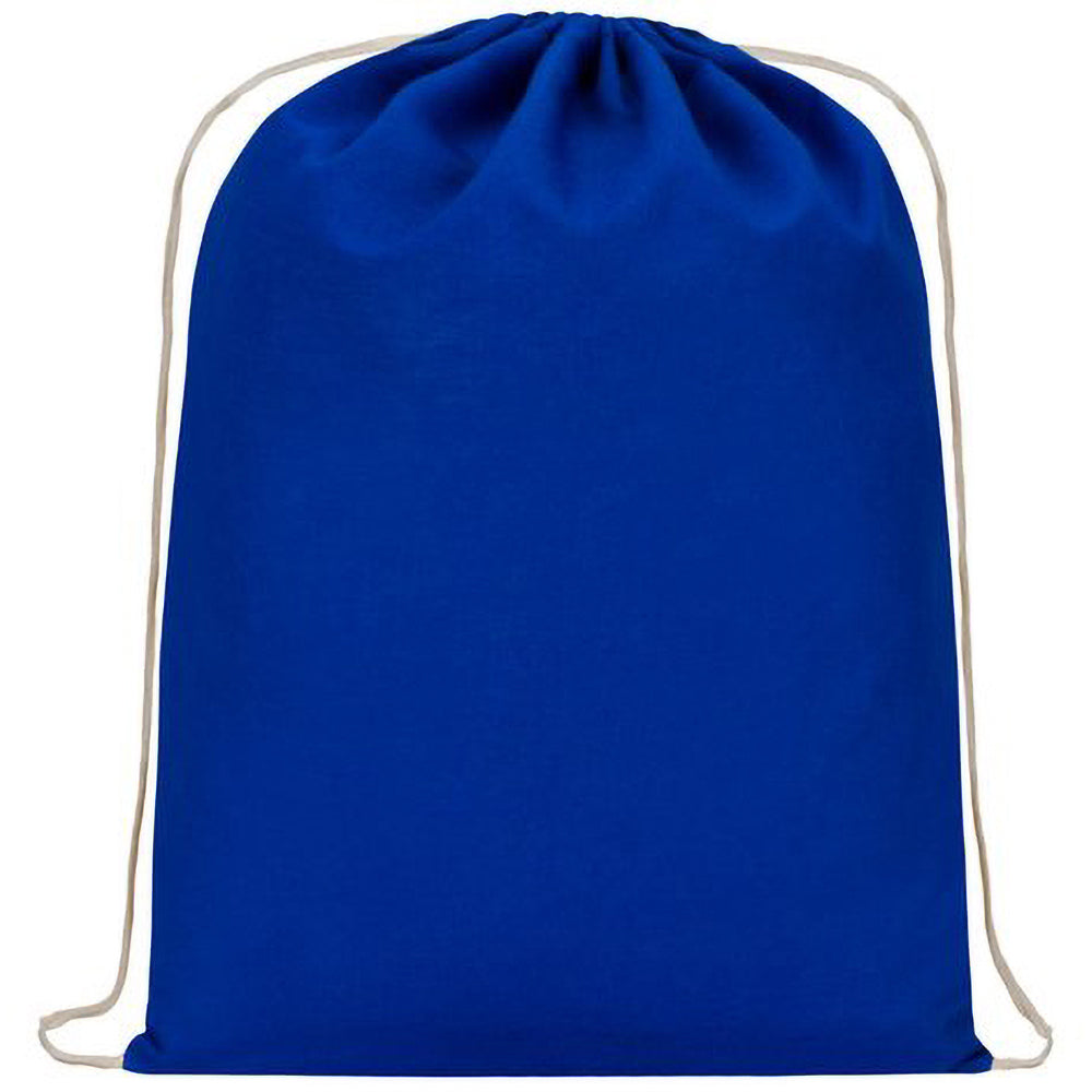 Royal Blue - Back - Bullet Oregon Cotton Premium Rucksack (Pack Of 2)