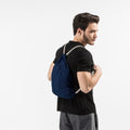 Navy - Pack Shot - Bullet Oregon Cotton Premium Rucksack (Pack Of 2)