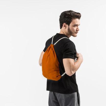 Orange - Pack Shot - Bullet Oregon Cotton Premium Rucksack (Pack Of 2)