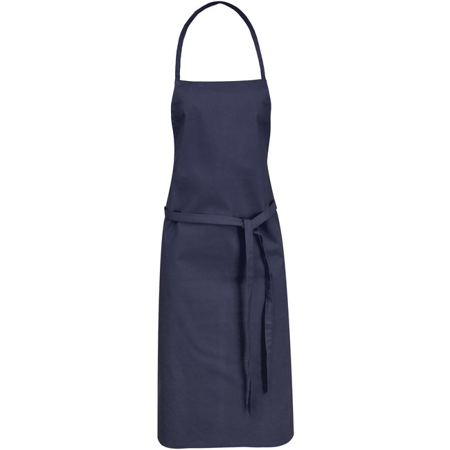 Navy - Front - Bullet Reeva Cotton Apron (Pack of 2)