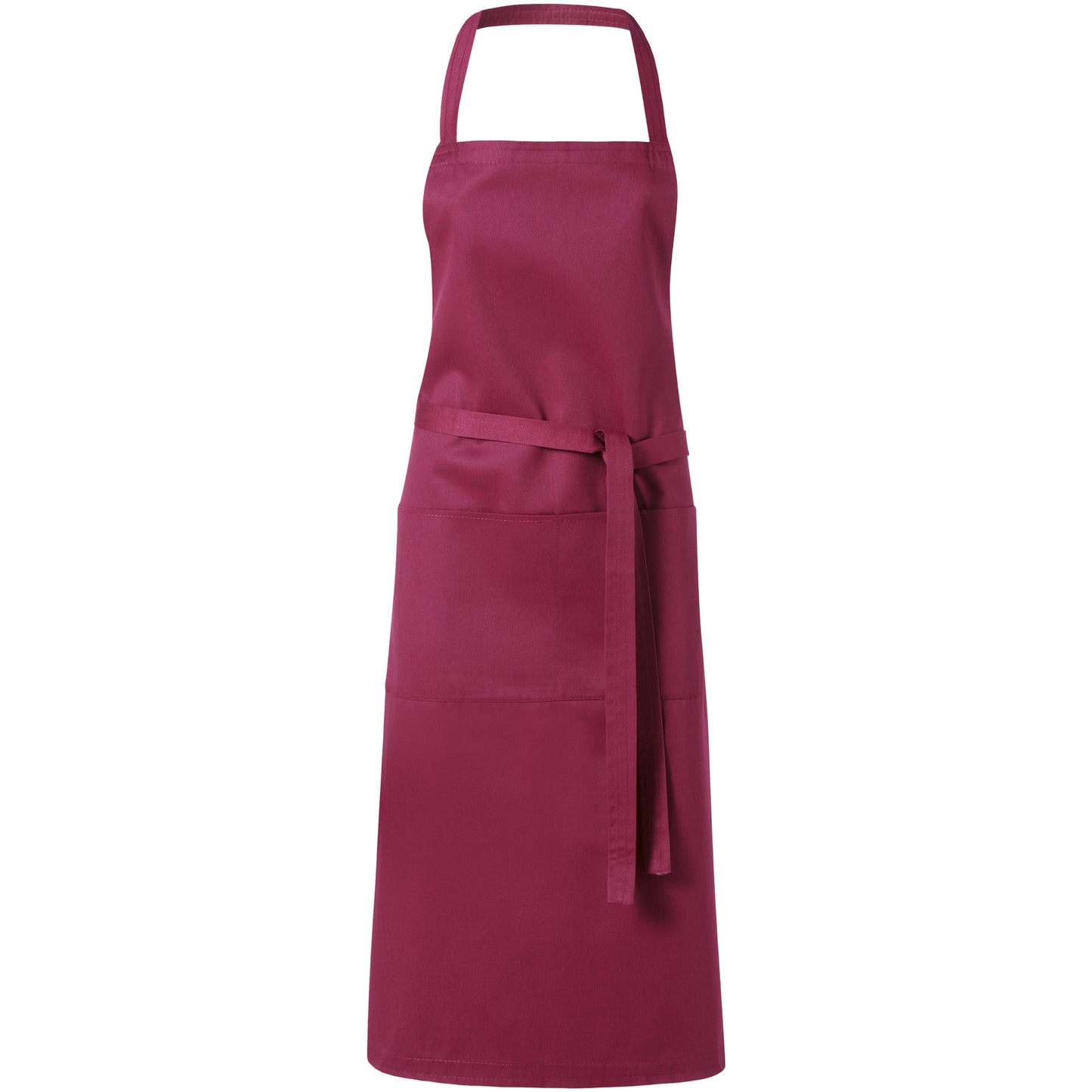 Burgundy - Front - Bullet Viera Apron (Pack of 2)