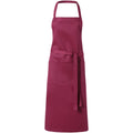 Burgundy - Front - Bullet Viera Apron (Pack of 2)