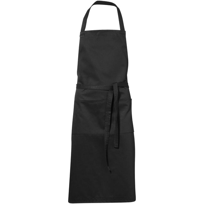 Solid Black - Front - Bullet Viera Apron (Pack of 2)