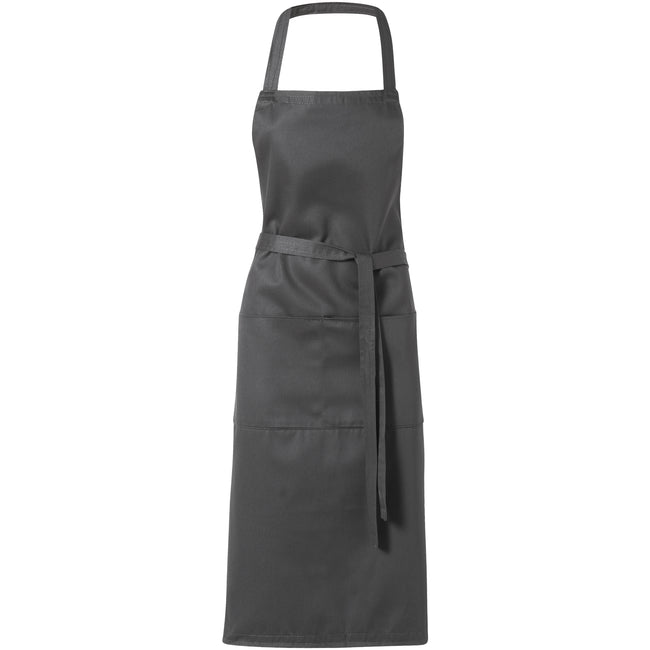 Grey - Front - Bullet Viera Apron (Pack of 2)