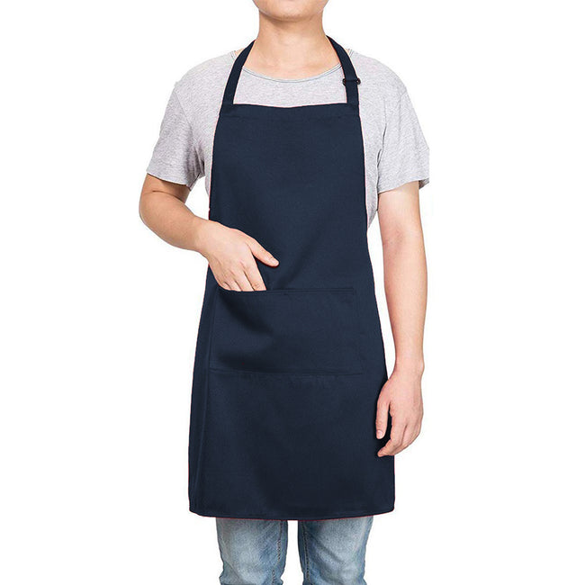 Navy - Back - Bullet Viera Apron (Pack of 2)