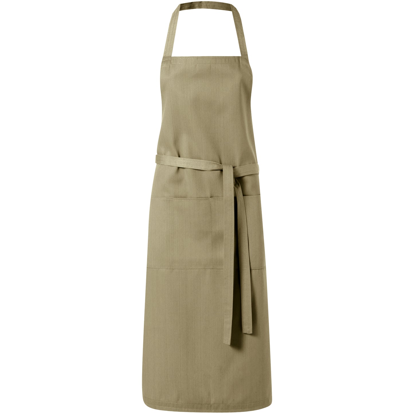 Khaki - Front - Bullet Viera Apron (Pack of 2)