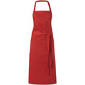 Red - Front - Bullet Viera Apron (Pack of 2)