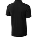 Solid Black - Back - Elevate Mens Calgary Short Sleeve Polo (Pack of 2)