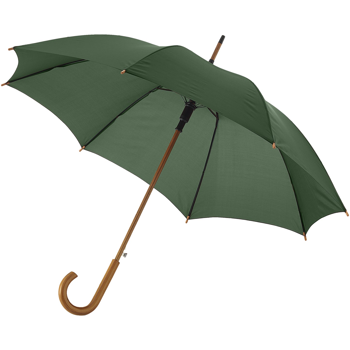 Forest Green - Front - Bullet 23in Kyle Automatic Classic Umbrella (Pack Of 2)