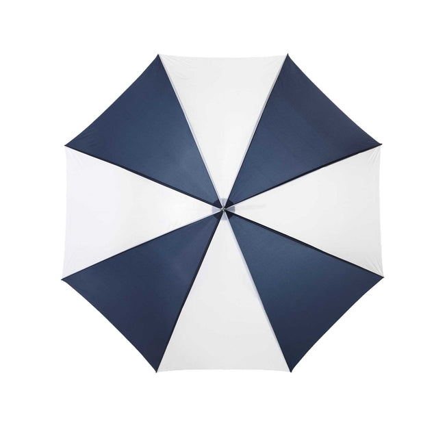 Navy-White - Back - Bullet 30in Golf Umbrella (Pack of 2)