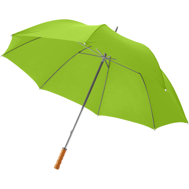 Lime - Front - Bullet 30in Golf Umbrella (Pack of 2)