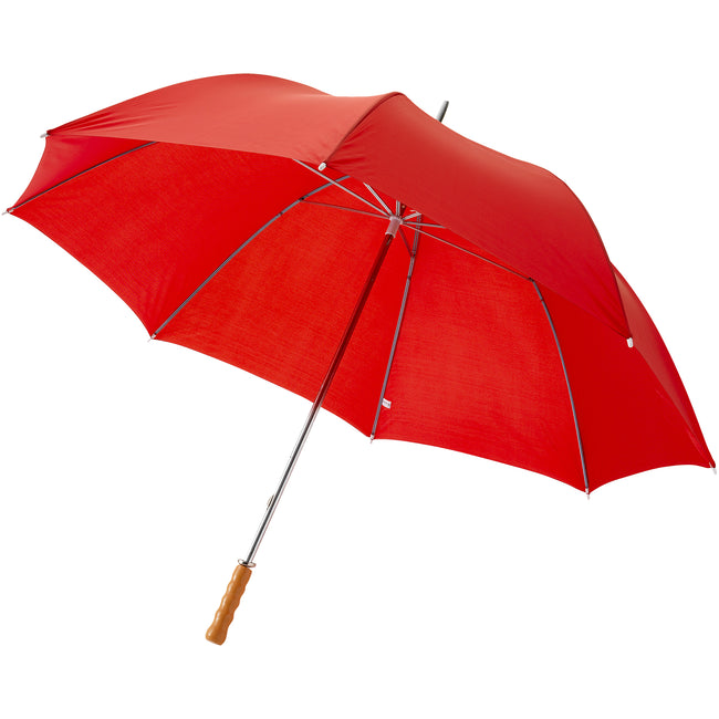 Red - Front - Bullet 30in Golf Umbrella (Pack of 2)