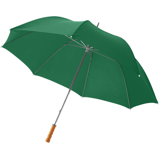 Green - Front - Bullet 30in Golf Umbrella (Pack of 2)