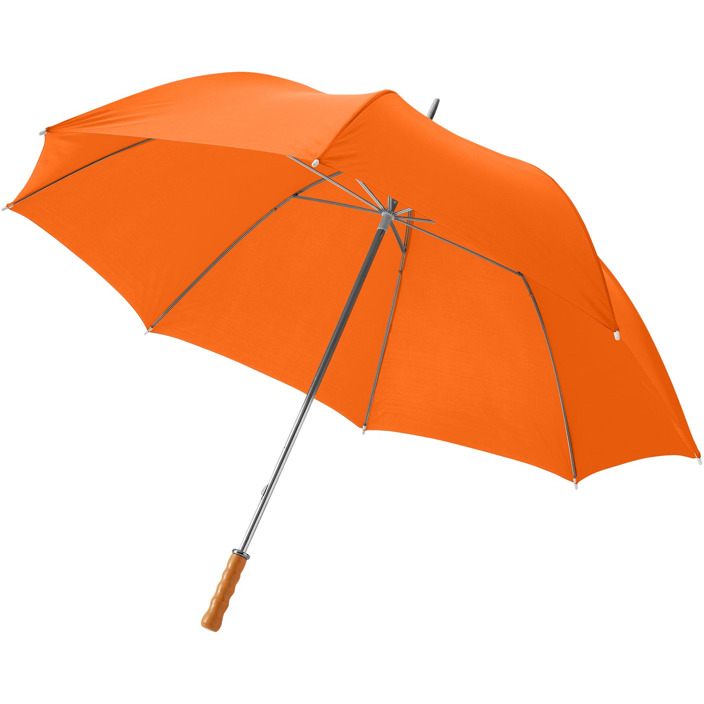 Orange - Front - Bullet 30in Golf Umbrella (Pack Of 2)