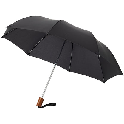 Solid Black - Front - Bullet 20 Oho 2-Section Umbrella (Pack Of 2)