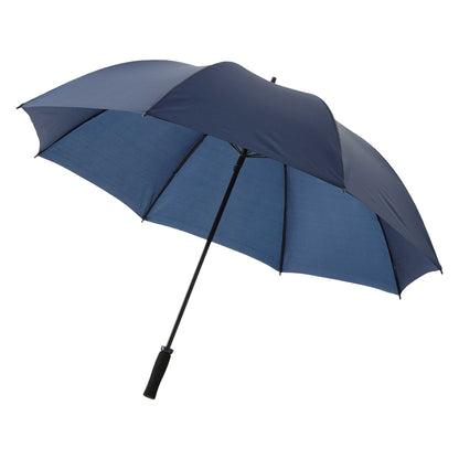 Navy - Front - Bullet 30in Yfke Storm Umbrella (Pack Of 2)