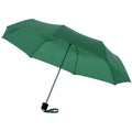Green - Front - Bullet 21.5in Ida 3-Section Umbrella (Pack of 2)