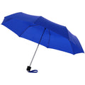 Royal Blue - Front - Bullet 21.5in Ida 3-Section Umbrella (Pack of 2)