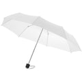 White - Front - Bullet 21.5in Ida 3-Section Umbrella (Pack of 2)