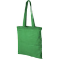 Bright Green - Front - Bullet Carolina Cotton Tote (Pack Of 2)