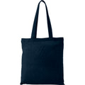 Navy - Back - Bullet Carolina Cotton Tote (Pack Of 2)