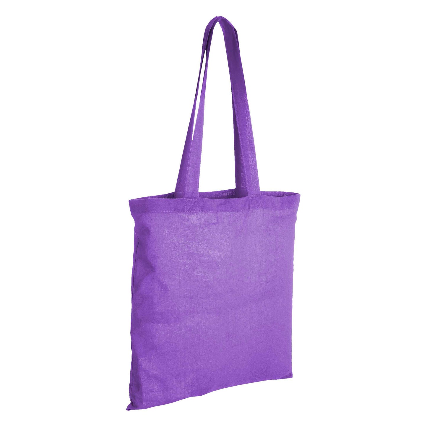 Lavender - Back - Bullet Carolina Cotton Tote (Pack Of 2)