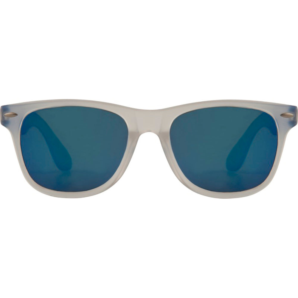 Royal Blue - Back - Bullet Sun Ray Sunglasses - Mirror