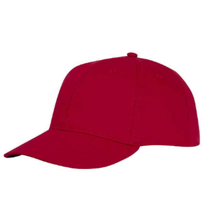 Red - Front - Bullet Ares 6 Panel Cap
