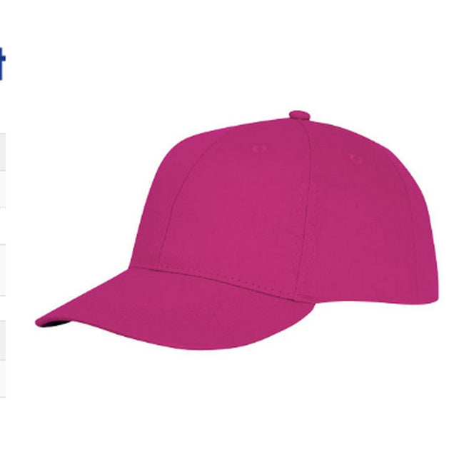 Pink - Front - Bullet Ares 6 Panel Cap