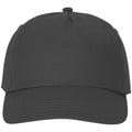 Storm Grey - Back - Bullet Feniks 5 Panel Baseball Cap