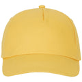 Yellow - Back - Bullet Feniks 5 Panel Baseball Cap