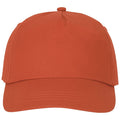 Orange - Back - Bullet Feniks 5 Panel Baseball Cap