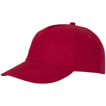 Red - Front - Bullet Feniks 5 Panel Baseball Cap