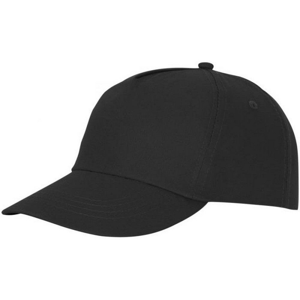 Black - Front - Bullet Feniks 5 Panel Baseball Cap