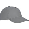 Grey - Side - Bullet Feniks 5 Panel Baseball Cap