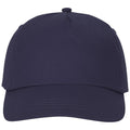 Navy - Back - Bullet Feniks 5 Panel Baseball Cap