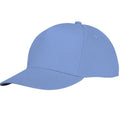 Light Blue - Front - Bullet Unisex Hades 5 Panel Cap