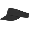 Solid Black - Front - Hera Unisex Sun Visor