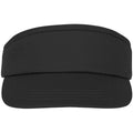 Solid Black - Back - Hera Unisex Sun Visor