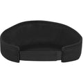 Solid Black - Side - Hera Unisex Sun Visor