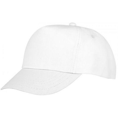 White - Front - Bullet Childrens-Kids Feniks 5 Panel Cap