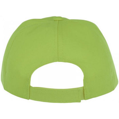Apple green - Back - Bullet Childrens-Kids Feniks 5 Panel Cap