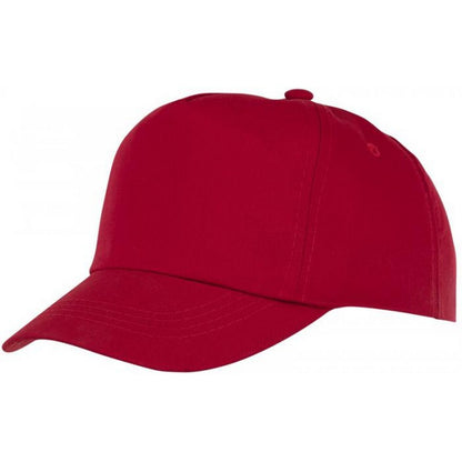 Red - Front - Bullet Childrens-Kids Feniks 5 Panel Cap