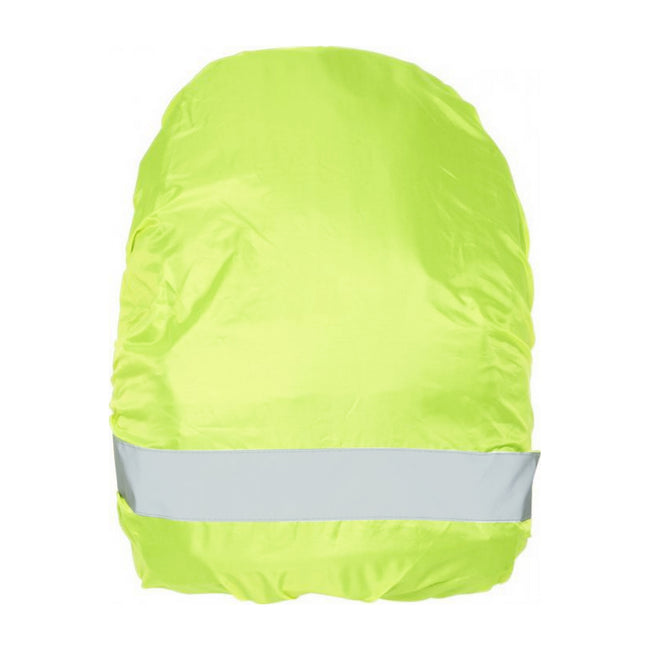 Neon Yellow - Front - Bullet William Reflective-Waterproof Bag Cover