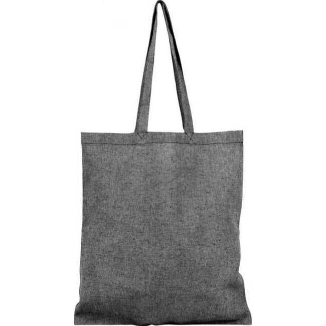 Black - Front - Bullet Pheebs Recycled Cotton Tote Bag