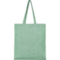 Green - Back - Bullet Pheebs Recycled Cotton Tote Bag