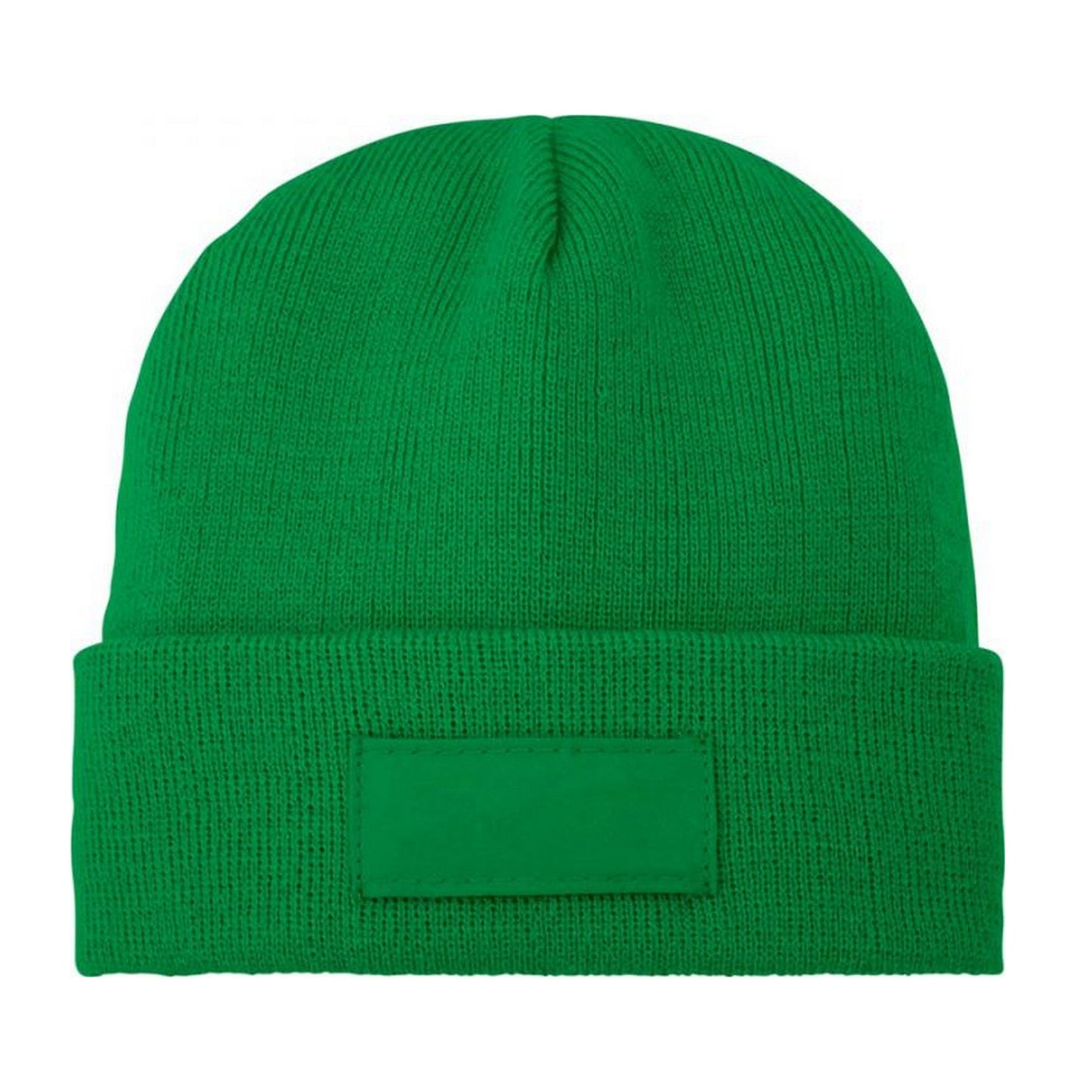 Fern Green - Front - Bullet Boreas Beanie With Patch