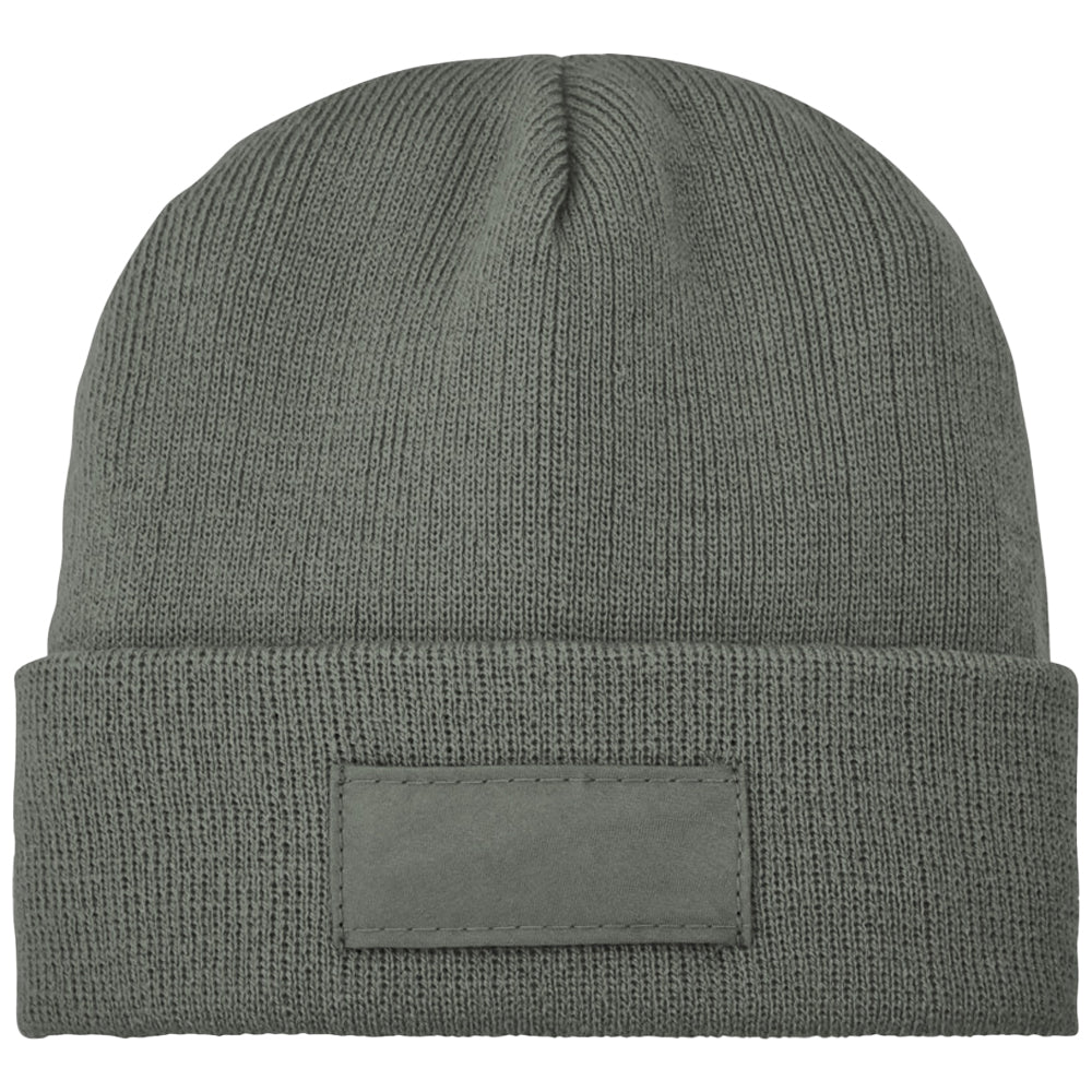 Green - Front - Bullet Boreas Beanie With Patch